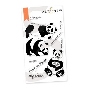 Altenew - Clear Stamp - Roaming Pandas