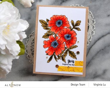 Altenew - Stamps - Paint-A-Flower: Marigold