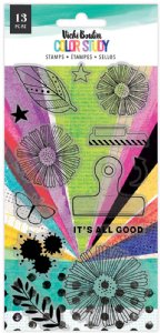 Vicki Boutin - Clear Stamp - Color Study - It's All Good