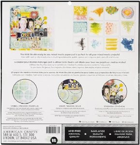 Vicki Boutin Mixed Media - 12X12 Paper - Print Shop Painted Background Pad