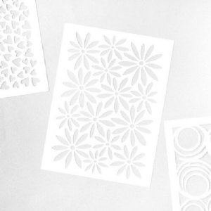 Vicki Boutin - Stencil - Mixed Media Collection - Floral