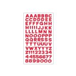 American Crafts - Embellishments - Funhouse Red Metallic Small