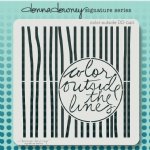 American Crafts - Stencil - Color Outside