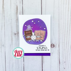 Avery Elle - Clear Stamp - Halloweens S'Mores