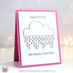 Avery Elle - Clear Stamp - Chance of Sprinkles