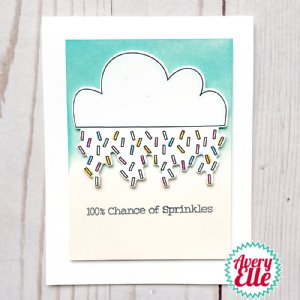 Avery Elle - Clear Stamp - Chance of Sprinkles