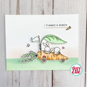 Avery Elle - Clear Stamp - Carrot Car