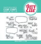 Clear Stamp, Speech Bubbles