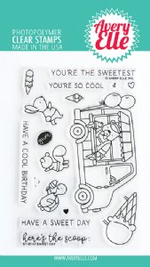 Avery Elle - Clear Stamp - Sweet Day