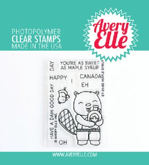 Avery Elle - Clear Stamp - Maple Syrup
