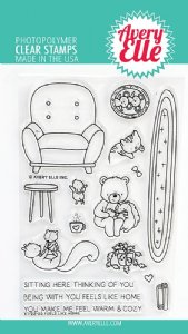 Avery Elle - Clear Stamp - Feels Like Home