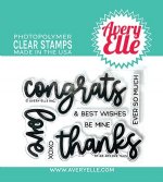 Avery Elle - Clear Stamp - Love Tags