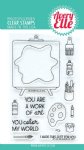 Avery Elle - Clear Stamp - Work of Art