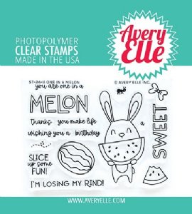 Avery Elle - Clear Stamp - One in a Melon