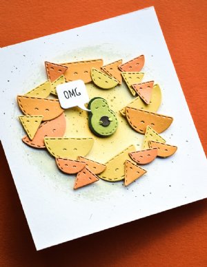 Poppystamps - Die - Whittle Avocado