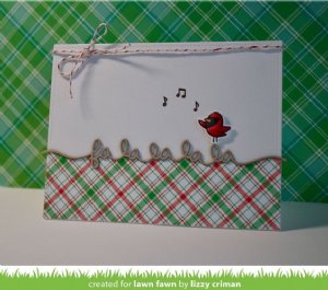 Lawn Fawn - Dies - Fa La La La La Border