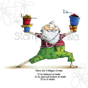 Stamping Bella - Cling Stamp - I Believe In Santa