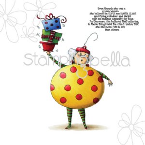 Stamping Bella - Cling Stamp - Senorita Erma Believes In Elf'S
