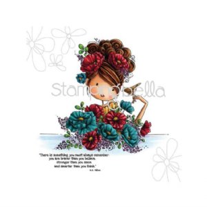 Stamping Bella - Cling Stamp - Fiona Loves Flowers