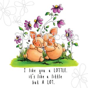 Stamping Bella - Cling Stamp - Petunia And Penny Take A Break
