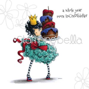 Stamping Bella - Cling Stamp - Tiny Townie Bree Loves Buttercream