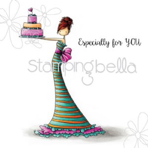 Stamping Bella - Cling Stamp - Brittany The Birthday Girl