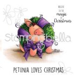 Stamping Bella - Cling Stamp - Petunia Loves Christmas
