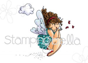 Stamping Bella - Cling Stamp - Edna Blows A Kiss ( 4 Stamps)
