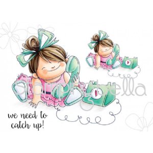 Stamping Bella - Cling Stamp - Chatty Squidgy
