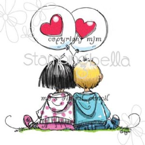 Stamping Bella - Cling Stamp - Valerie In Love