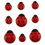 Buttons Galore - Buttons - Ladybugs