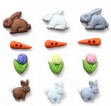 Buttons Galore - Buttons - Bunny Fun