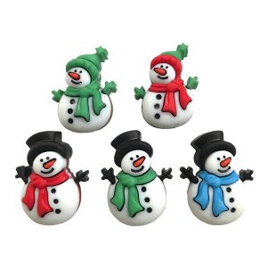 Buttons Galore - Buttons - Jolly Snowmen