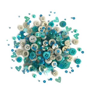 Buttons Galore - Sequin Mixes - Mermaid Lagoon