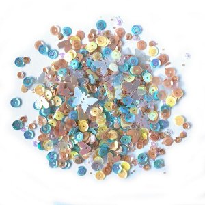 Buttons Galore - Sequin Mixes - Spring Butterflies