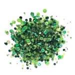 Buttons Galore - Sequin Mixes - Forest Gems