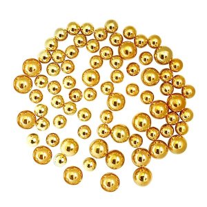 Buttons Galore - Pearls - Golden