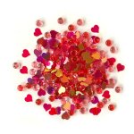 Buttons Galore - Sequin Mixes - Heart Felt