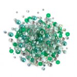 Buttons Galore - Sequin Mixes - Aquamarine