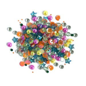 Buttons Galore - Sequin Mixes - Rainbow