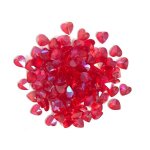 Buttons Galore - Sequin Mixes - Red Hearts