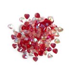 Buttons Galore - Sequin Mixes - Love Hearts