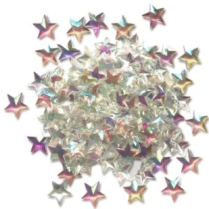 Buttons Galore - Sequin Mixes - Crystal Stars