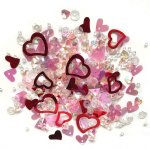 Buttons Galore - Sequin Mixes - Sweethearts