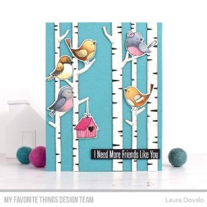 My Favorite Things - Clear Stamp - Spring Songbird