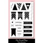 My Favorite Things - Clear Stamp - Bitty Banners