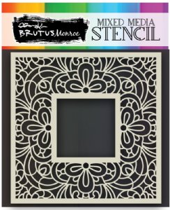 Brutus Monroe - Stencil - Lace Square