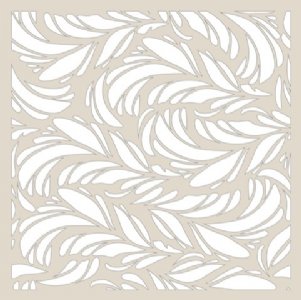 Brutus Monroe - Stencil - Feather