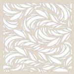 Brutus Monroe - Stencil - Feather