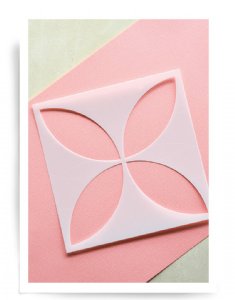 Birch Press Designs - Stencil - Petal Burst